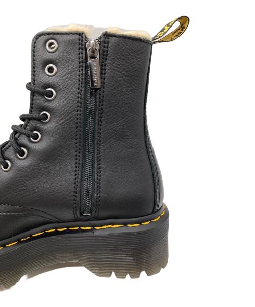 Dr.Martens（ドクターマーチン）Dr.Martens (ドクターマーチン) JADON FL 8ホールサイドジップブーツ ブラック サイズ:UK4の古着・服飾アイテム