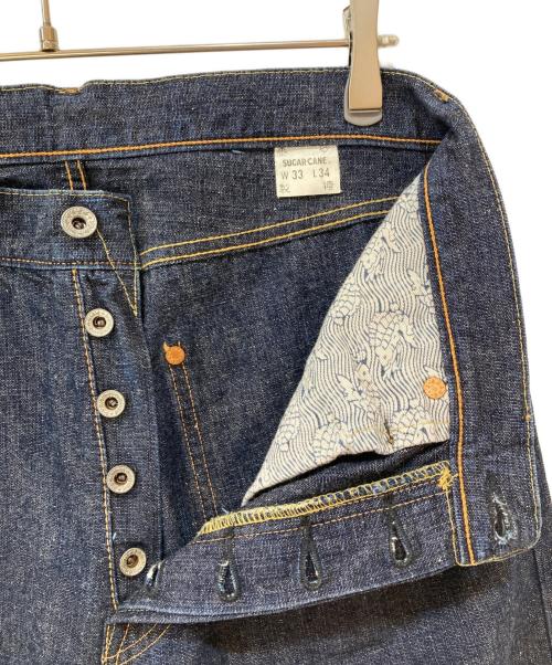 SUGAR CANE（シュガーケーン）SUGAR CANE (シュガーケーン) ボタンフライ デニムパンツ インディゴ サイズ:W33L34の古着・服飾アイテム