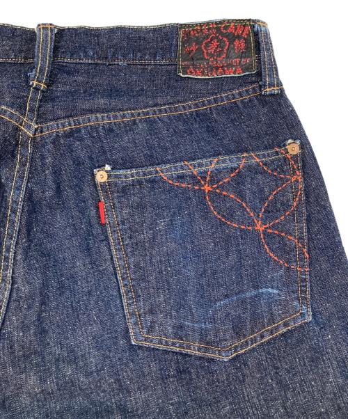 SUGAR CANE（シュガーケーン）SUGAR CANE (シュガーケーン) ボタンフライ デニムパンツ インディゴ サイズ:W33L34の古着・服飾アイテム