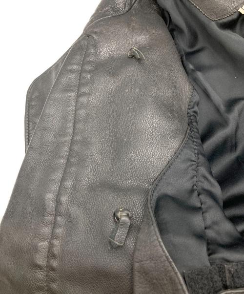 KADOYA（カドヤ）KADOYA (カドヤ) GOD SPEED レザーライダースジャケット ブラック サイズ:LLの古着・服飾アイテム