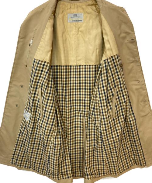 Aquascutum（アクアスキュータム）Aquascutum (アクアスキュータム) Aqua 5 ステンカラーコート ベージュ サイズ:-の古着・服飾アイテム
