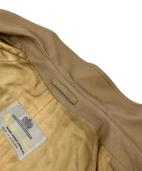 Aquascutum（アクアスキュータム）Aquascutum (アクアスキュータム) Aqua 5 ステンカラーコート ベージュ サイズ:-の古着・服飾アイテム