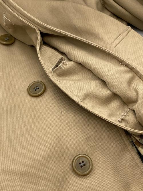 Aquascutum（アクアスキュータム）Aquascutum (アクアスキュータム) Aqua 5 ステンカラーコート ベージュ サイズ:-の古着・服飾アイテム