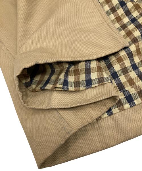 Aquascutum（アクアスキュータム）Aquascutum (アクアスキュータム) Aqua 5 ステンカラーコート ベージュ サイズ:-の古着・服飾アイテム