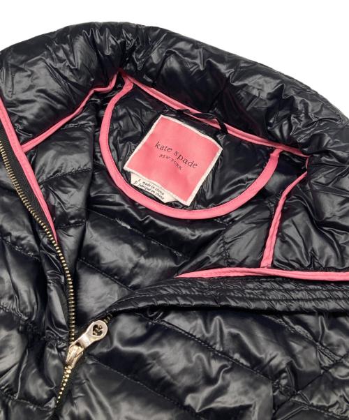 Kate Spade（ケイトスペード）Kate Spade (ケイトスペード) ライトダウンジャケット ブラック サイズ:Sの古着・服飾アイテム