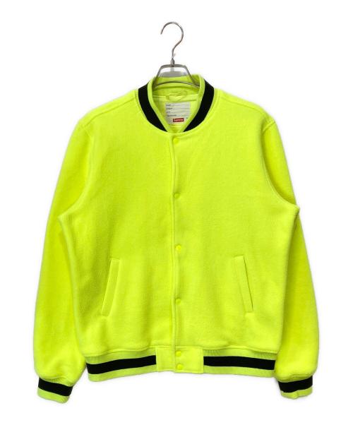 SUPREME（シュプリーム）SUPREME (シュプリーム) 14FW Polartec Varsity Jacket イエロー サイズ:Lの古着・服飾アイテム