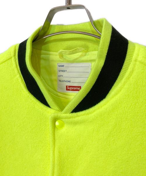 SUPREME（シュプリーム）SUPREME (シュプリーム) 14FW Polartec Varsity Jacket イエロー サイズ:Lの古着・服飾アイテム