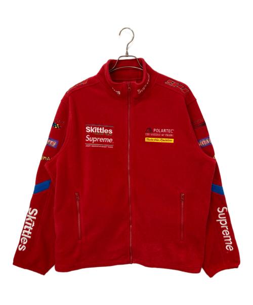 SUPREME（シュプリーム）SUPREME (シュプリーム) Skittles (スキットルズ) 21FW Polartec Jacket レッド サイズ:XLの古着・服飾アイテム