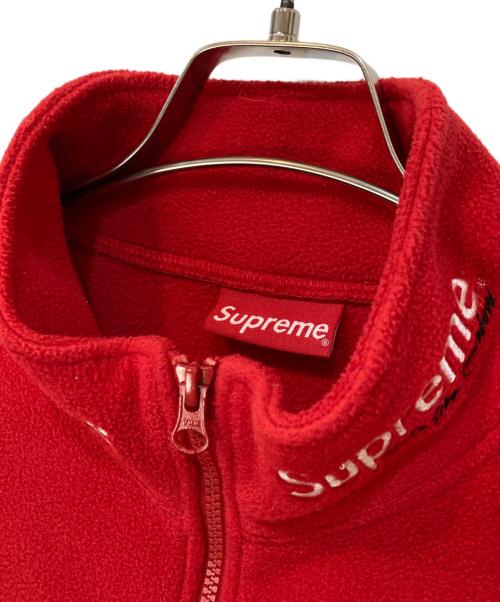 SUPREME（シュプリーム）SUPREME (シュプリーム) Skittles (スキットルズ) 21FW Polartec Jacket レッド サイズ:XLの古着・服飾アイテム