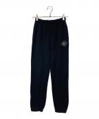 Calvin Kleinカルバンクライン）の古着「2 TONE モノグラム ジョガーパンツ」｜ブラック