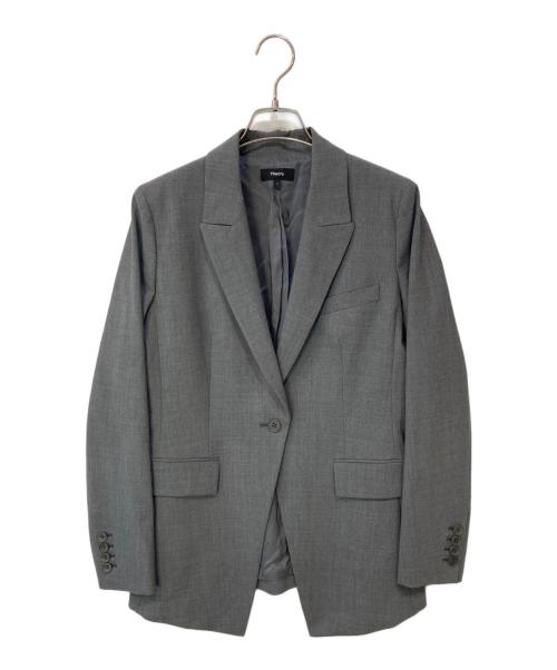 theory（セオリー）theory (セオリー) Traceable Wool Etiennette ジャケット グレー サイズ:2の古着・服飾アイテム