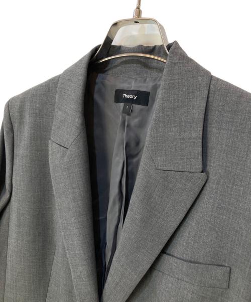 theory（セオリー）theory (セオリー) Traceable Wool Etiennette ジャケット グレー サイズ:2の古着・服飾アイテム