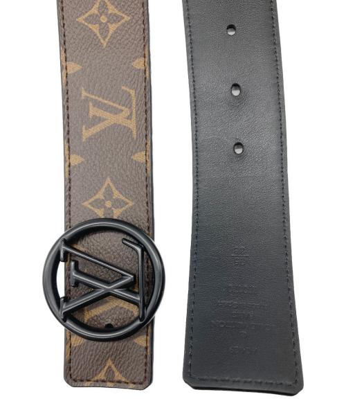 LOUIS VUITTON（ルイ ヴィトン）LOUIS VUITTON (ルイ ヴィトン) サンチュール LVサークルベルト ブラウン サイズ:95/38の古着・服飾アイテム