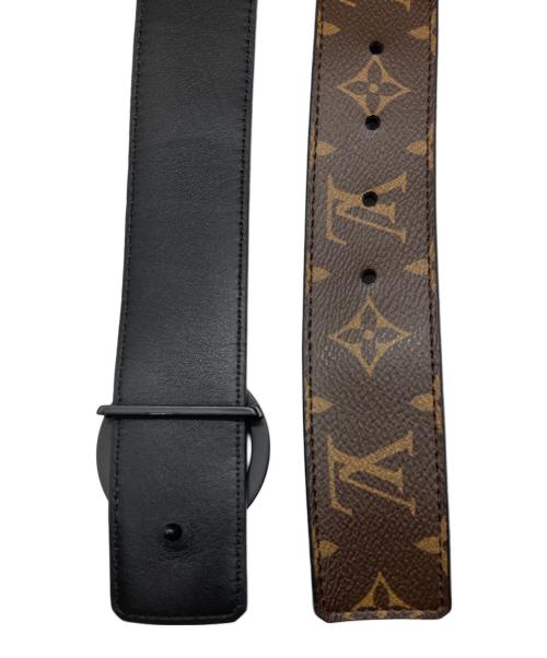 LOUIS VUITTON（ルイ ヴィトン）LOUIS VUITTON (ルイ ヴィトン) サンチュール LVサークルベルト ブラウン サイズ:95/38の古着・服飾アイテム