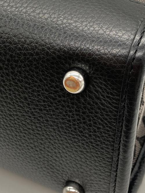 COACH（コーチ）COACH (コーチ) デンプシー トート 22 シグネチャー ジャカード ウィズ ストライプ アンド コーチ パッチ ブラック サイズ:-の古着・服飾アイテム