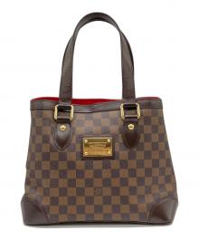 LOUIS VUITTON（ルイ ヴィトン）の古着「ハムステッドPM トートバッグ」｜エベヌ ブラウン