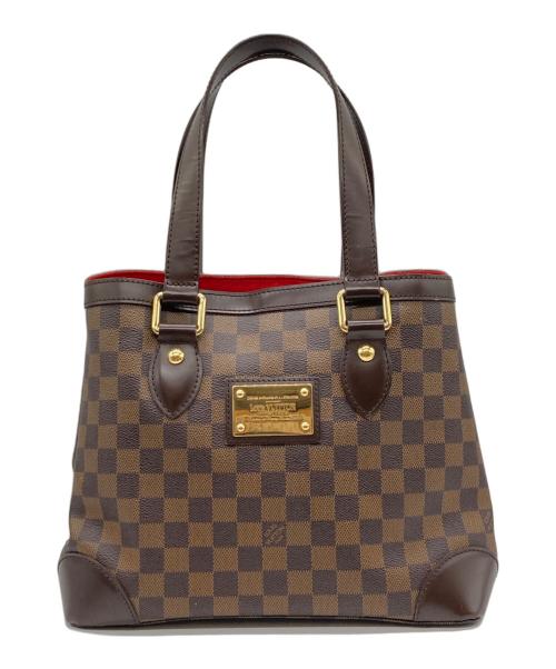 LOUIS VUITTON（ルイ ヴィトン）LOUIS VUITTON (ルイ ヴィトン) ハムステッドPM トートバッグ エベヌ ブラウン サイズ:-の古着・服飾アイテム