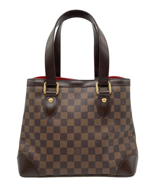 LOUIS VUITTON（ルイ ヴィトン）LOUIS VUITTON (ルイ ヴィトン) ハムステッドPM トートバッグ エベヌ ブラウン サイズ:-の古着・服飾アイテム