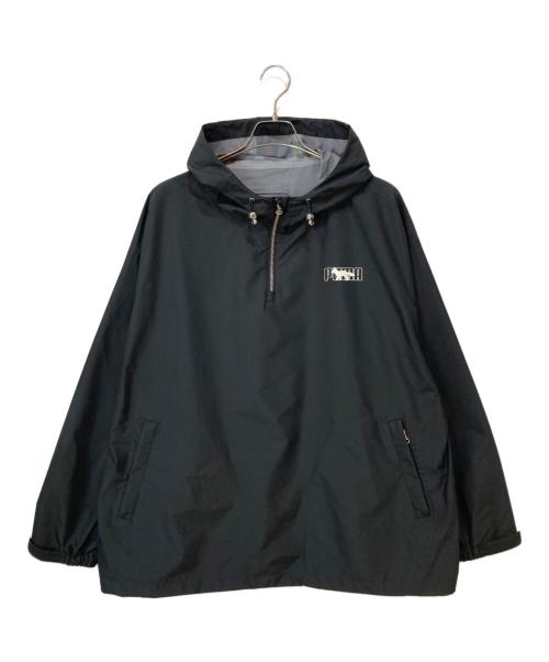 PUMA（プーマ）PUMA (プーマ) MAISON KITSUNE (メゾンキツネ) スモックパーカー ブラック サイズ:Lの古着・服飾アイテム