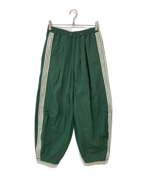 etsinta（エシンタ）etsinta (エシンタ) リメイクジャージカーブパンツ グリーン サイズ:ONEの古着・服飾アイテム