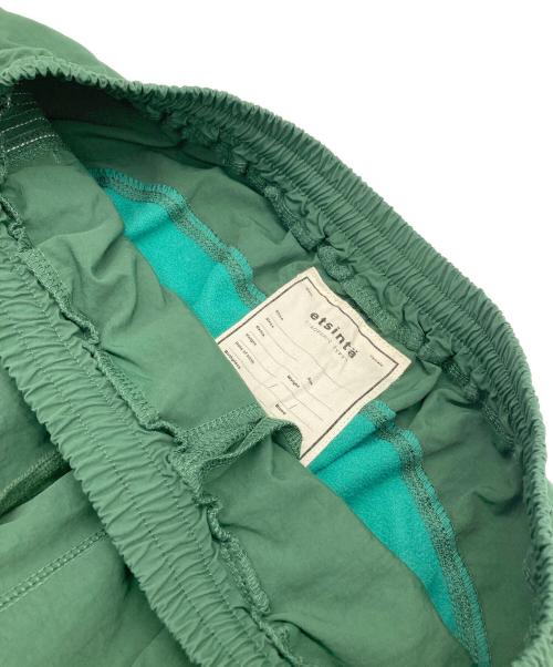 etsinta（エシンタ）etsinta (エシンタ) リメイクジャージカーブパンツ グリーン サイズ:ONEの古着・服飾アイテム