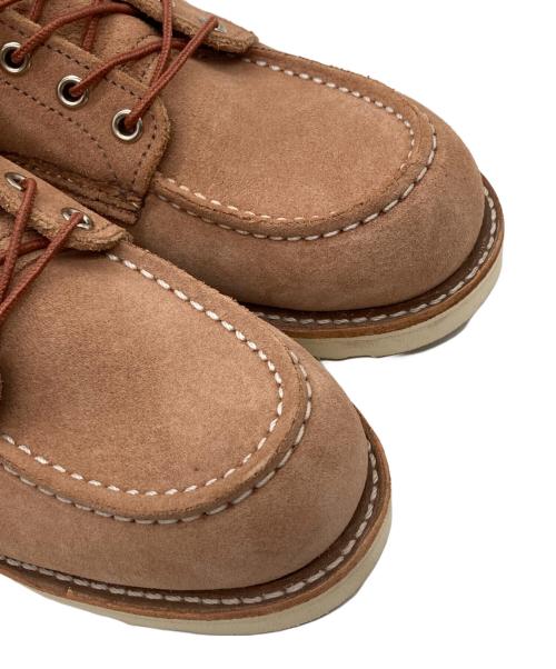 RED WING（レッドウィング）RED WING (レッドウィング) 6 CLASSIC MOC DUSTY ROSE ブーツ ベージュ サイズ:7Dの古着・服飾アイテム