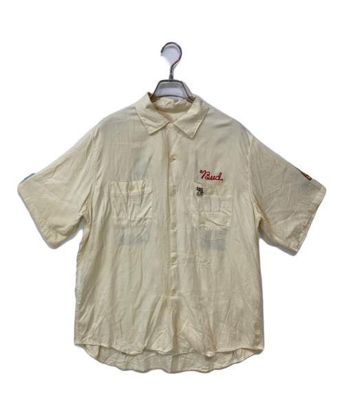 KING LOUIE（キングルイ）KING LOUIE (キングルイ) Virginia BOWL ボーリングシャツ アイボリー サイズ:Mの古着・服飾アイテム