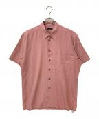 Christian Dior MONSIEURクリスチャンディオールムッシュ）の古着「半袖シャツ」｜ピンク