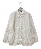 LAUREN RALPH LAURENローレンラルフローレン）の古着「リネンシャツ」｜ホワイト