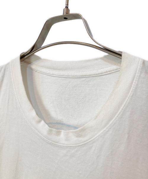 CHROME HEARTS（クロムハーツ）CHROME HEARTS (クロムハーツ) グラデーションホースシューダガープリントTシャツ ホワイト サイズ:XXLの古着・服飾アイテム