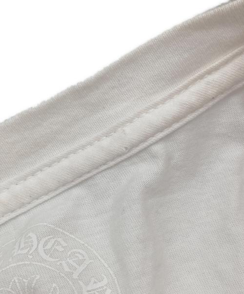 CHROME HEARTS（クロムハーツ）CHROME HEARTS (クロムハーツ) グラデーションホースシューダガープリントTシャツ ホワイト サイズ:XXLの古着・服飾アイテム