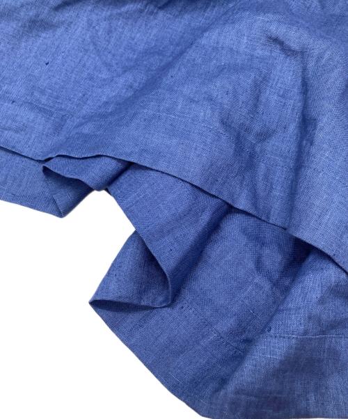 Vivienne Westwood ANGLOMANIA（ヴィヴィアンウエストウッドアングロマニア）Vivienne Westwood ANGLOMANIA (ヴィヴィアンウエストウッドアングロマニア) リネンノースリーブワンピース インディゴ サイズ:38の古着・服飾アイテム