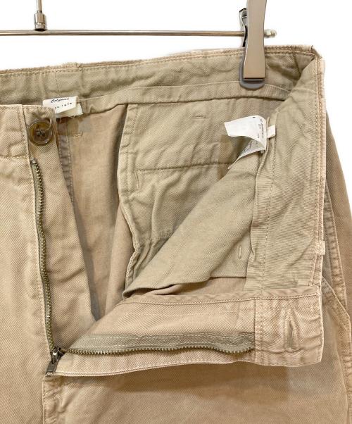 Ron Herman（ロンハーマン）Ron Herman (ロンハーマン) Wide Tapered Trousers ワイドテーパードトラウザーズ ベージュ サイズ:Mの古着・服飾アイテム