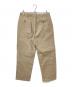 Ron Herman (ロンハーマン) Wide Tapered Trousers ワイドテーパードトラウザーズ ベージュ サイズ:M：6000円