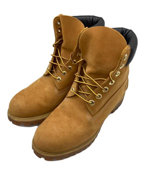 Timberland（ティンバーランド）Timberland (ティンバーランド) 6インチ プレミアム ウォータープルーフ ブーツ ベージュ サイズ:8Wの古着・服飾アイテム