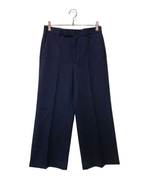 GUCCI（グッチ）GUCCI (グッチ) センタープレススラックス ネイビー サイズ:44の古着・服飾アイテム