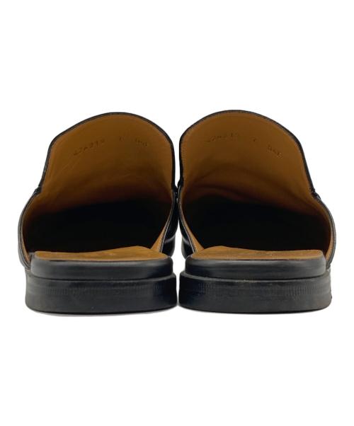 GUCCI（グッチ）GUCCI (グッチ) プリンスタウン ホースビット レザー ミュール ブラック サイズ:7の古着・服飾アイテム