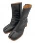 Maison Margiela（メゾンマルジェラ）の古着「シワ加工 Tabi Ankle Boot 足袋アンクルブーツ」｜ブラック