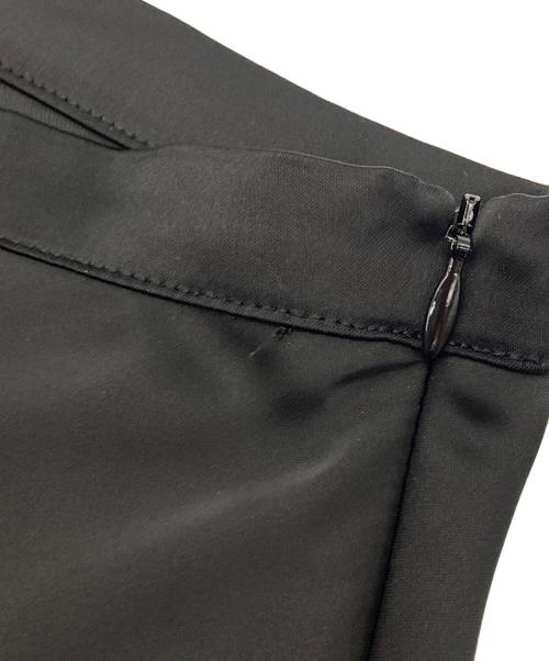 Sea Room lynn（シールームリン）Sea Room lynn (シールームリン) BASIC Satinストレートパンツ ブラック サイズ:Mの古着・服飾アイテム