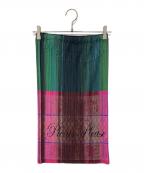 PLEATS PLEASEプリーツプリーズ）の古着「シャンパンボトル柄 プリーツスカート」｜マルチカラー