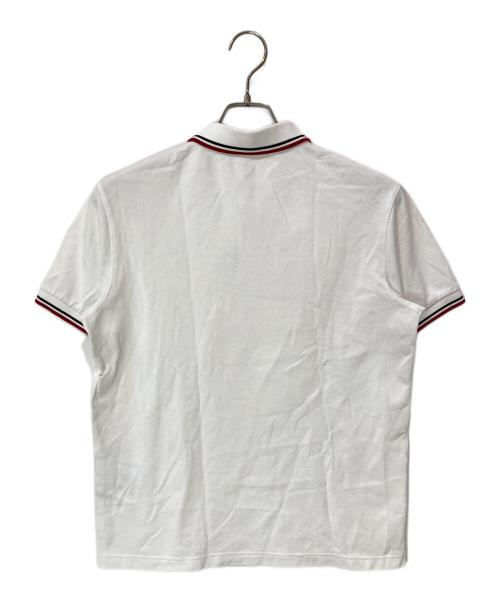 PRADA（プラダ）PRADA (プラダ) ポロシャツ ホワイト サイズ:Mの古着・服飾アイテム