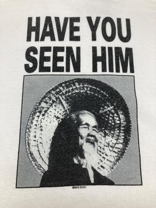 powell peralta（パウエルペラルタ）powell peralta (パウエルペラルタ) HAVE YOU SEEN HIM Tシャツ ホワイト サイズ:Lの古着・服飾アイテム