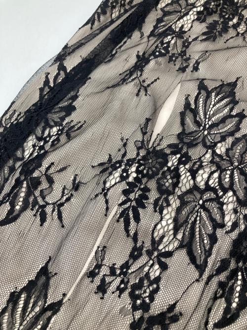 FRAY ID（フレイ アイディー）FRAY ID (フレイ アイディー) ストラップレイヤードレス ブラックの古着・服飾アイテム