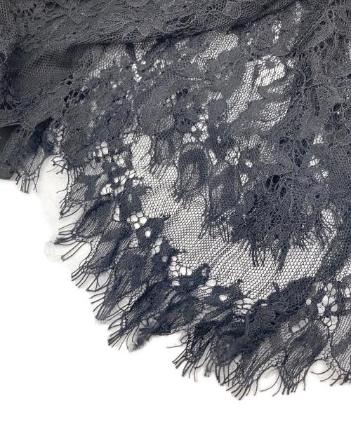 FRAY ID（フレイ アイディー）FRAY ID (フレイ アイディー) ストラップレイヤードレス ブラックの古着・服飾アイテム