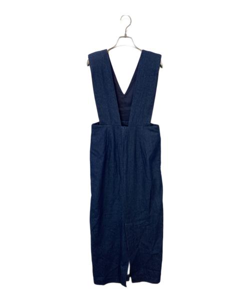 forme（フォルメ）forme (フォルメ) ShoulderpadsDress インディゴ サイズ:1の古着・服飾アイテム