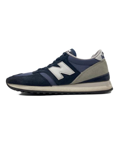 NEW BALANCE（ニューバランス）NEW BALANCE (ニューバランス) NEW BALANCE M730NNG ローカットスニーカー ネイビー サイズ:USA9の古着・服飾アイテム