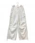 AEWEN MATOPH（イウエン マトフ）の古着「パラシュートパンツ」｜ホワイト