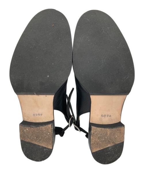 HENDER SCHEME（エンダースキーマ）HENDER SCHEME (エンダースキーマ) chameleon strap レザーサンダル ブラック サイズ:4の古着・服飾アイテム