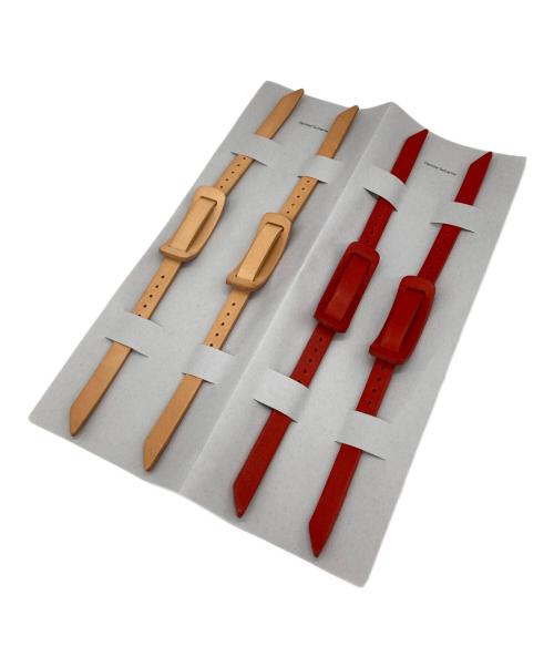 HENDER SCHEME（エンダースキーマ）HENDER SCHEME (エンダースキーマ) chameleon strap レザーサンダル ブラック サイズ:4の古着・服飾アイテム