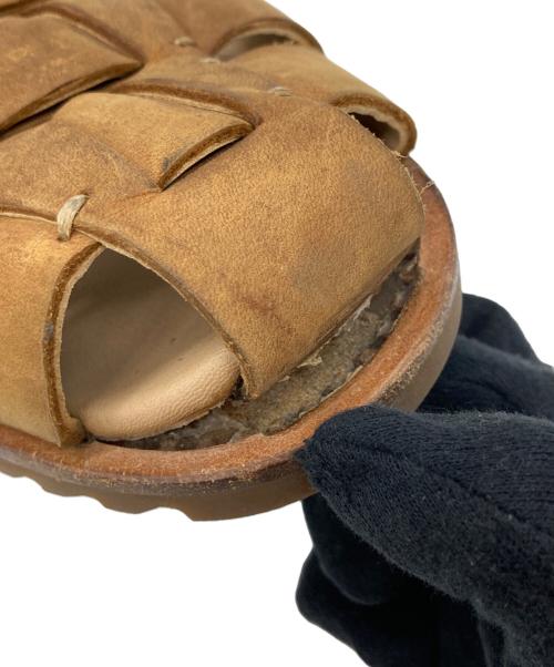 PARABOOT（パラブーツ）PARABOOT (パラブーツ) PACIFIC/SPORT レザーサンダル MIEL-NUB TERRE（アースブラウン） サイズ:41の古着・服飾アイテム